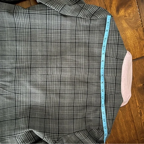 J. Crew Navy and Gray Plaid Women's Sommerset Blazer size 8 - Picture 16 of 16